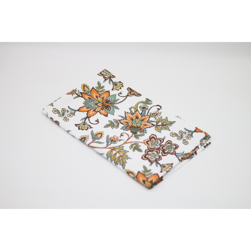 Set of 3 Beautiful FLOWER Design LARGE SIZE Highly Absorbent Multi Purpose Kitchen Towel Tea Towels 70cm by 45cm Hanging Loop
